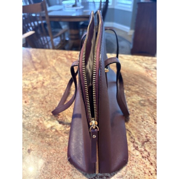 Kate Spade Purse Cedar Street Maise Mulled Wine Leather - Picture 3 of 5